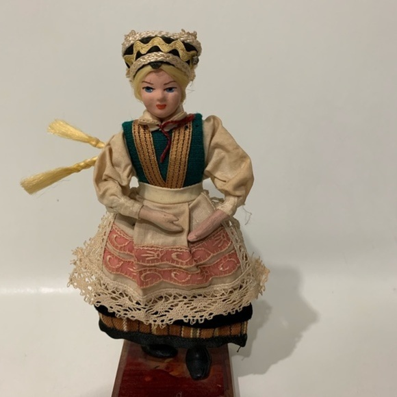 Other - Traditional Doll with Colorful Dress  from Poland